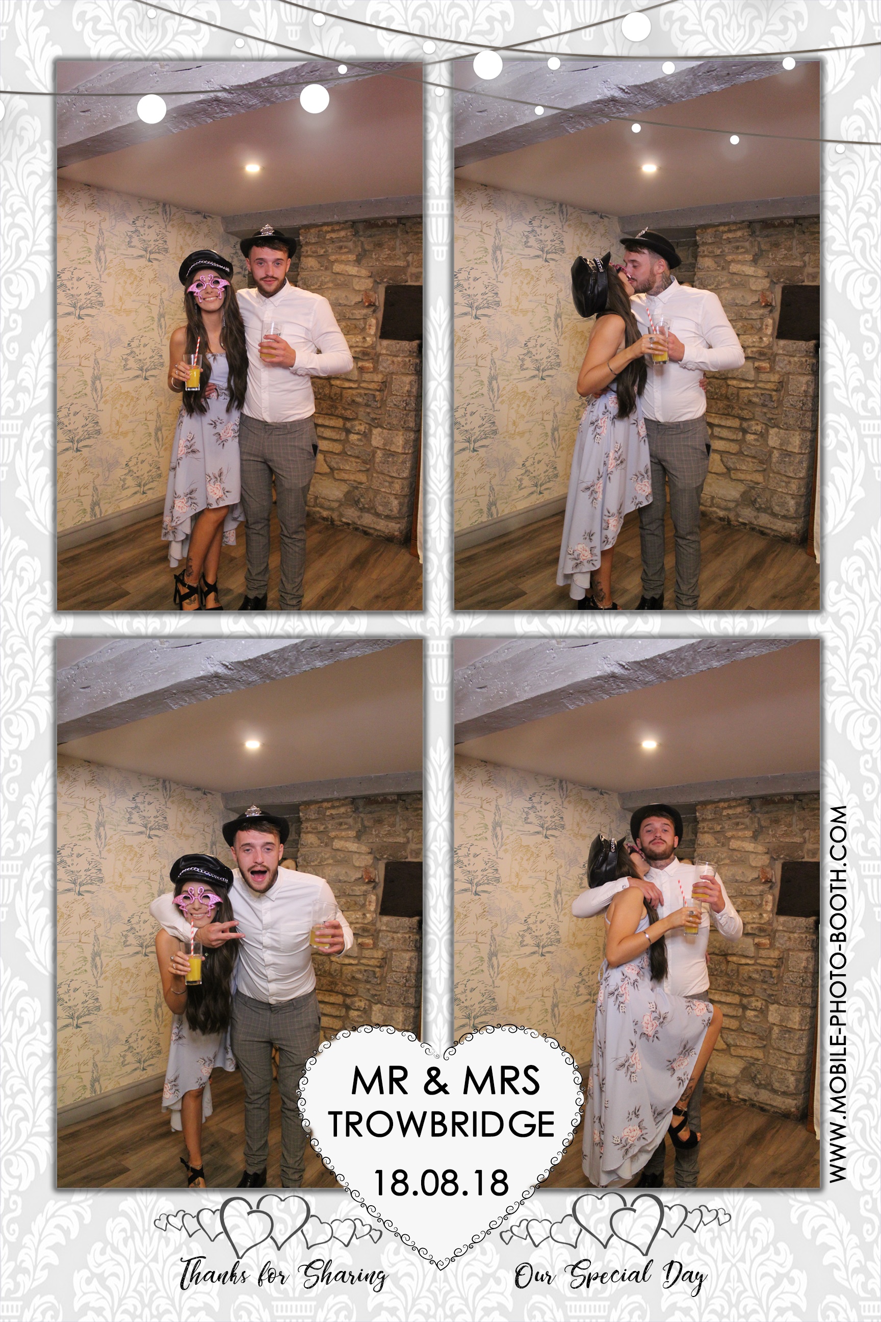 Mr & Mrs Trowbridge | View more photos from the event at images.mobile-photo-booth.com/u/MobilePhotoBoothUK/Mr-Mrs-Trowbridge